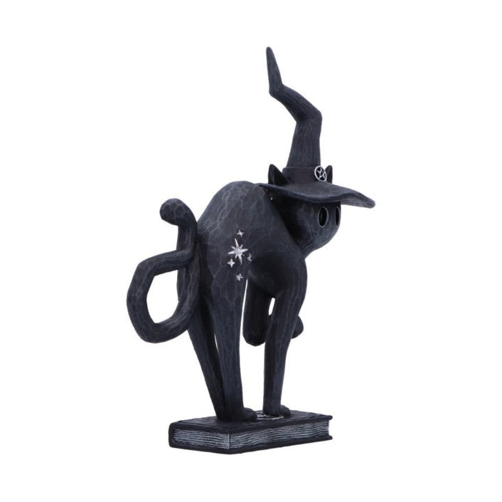 Nemesis Now Hex Black Cat Figurine – Gothic Witch Hat Statue (15.2cm)
