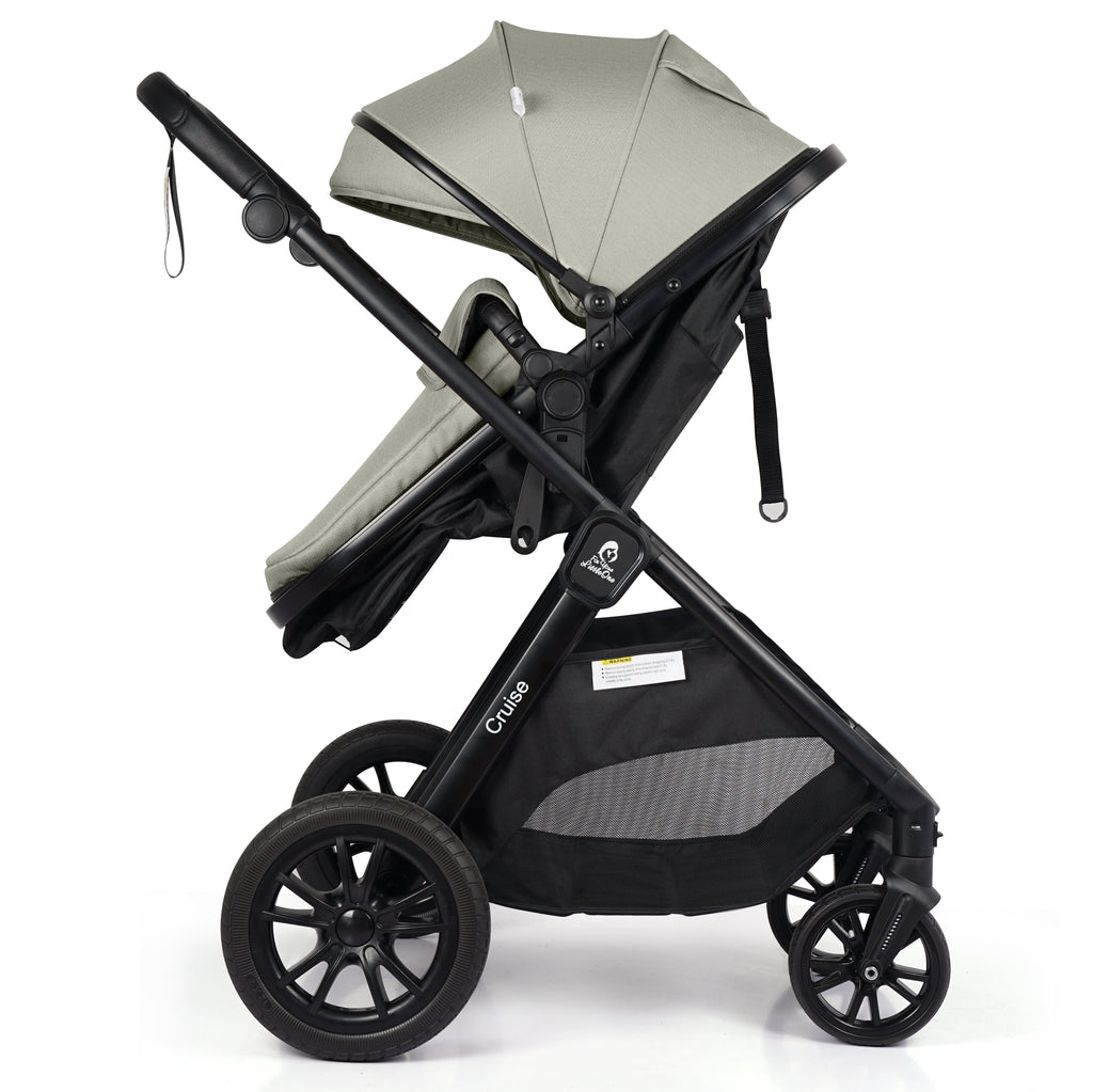 For Your Little One Cruise 3-in-1 Travel System with R129 Car Seat - Sage