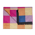 Swole Panda Multicolour Bright Check Bamboo Scarf – Sustainable Fashion