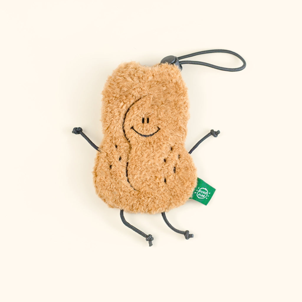 LuLuFun Studio Peanut Soft Bag – Handmade Polar Fleece Plush Pouch