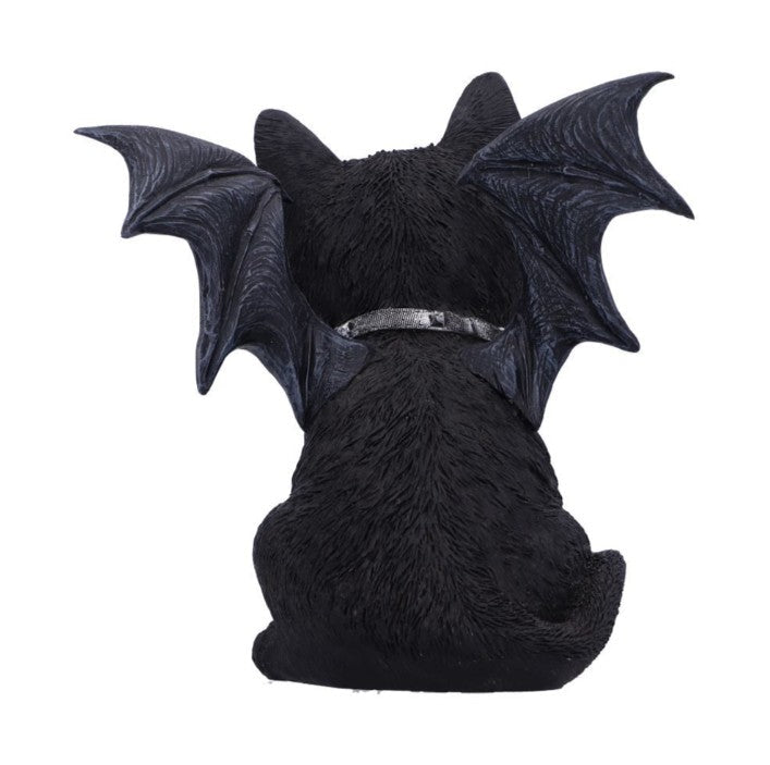 Nemesis Now Vampuss Black Bat Cat Figurine – Gothic Polyresin 16cm