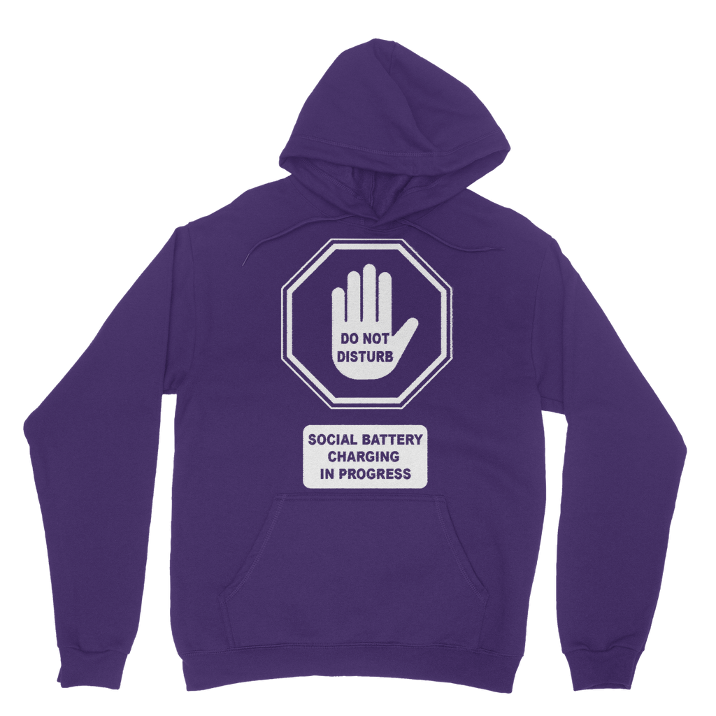 Do Not Disturb Hoodie – Kate's Clothing Unisex Cotton Gothic Sweatshirt
