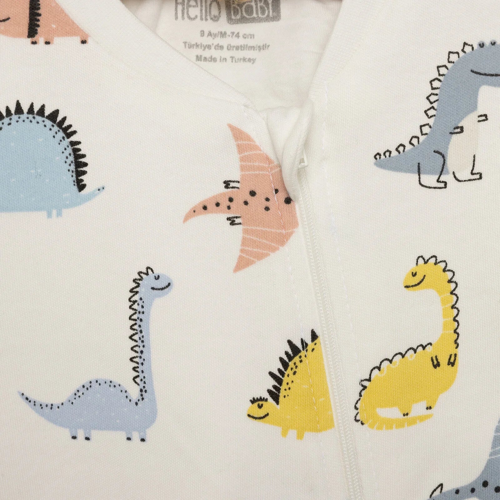 HelloBaby Sleepsuit - Ecru