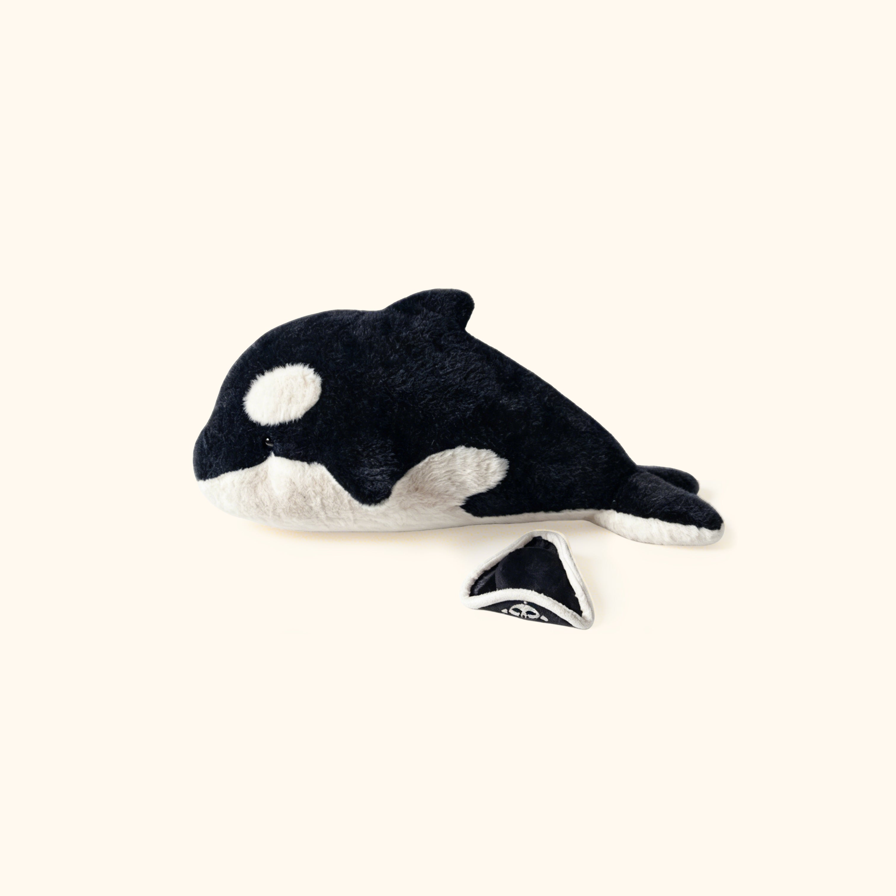 LuLuFun Studio Orca Whale Plush Toy – Soft Stuffed Animal Marine Gift