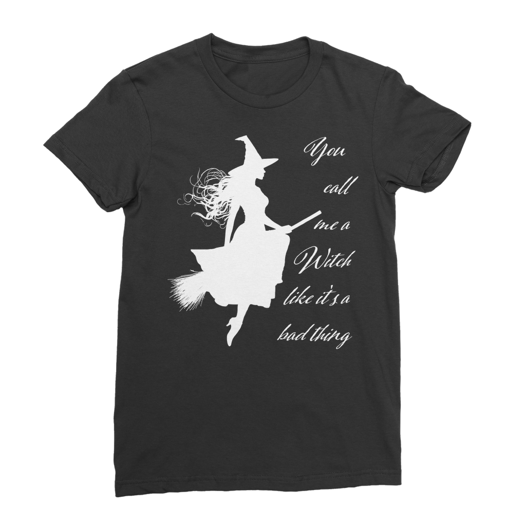Gothic Attitude Call Me a Witch T Shirt – 100% Cotton Graphic Tee