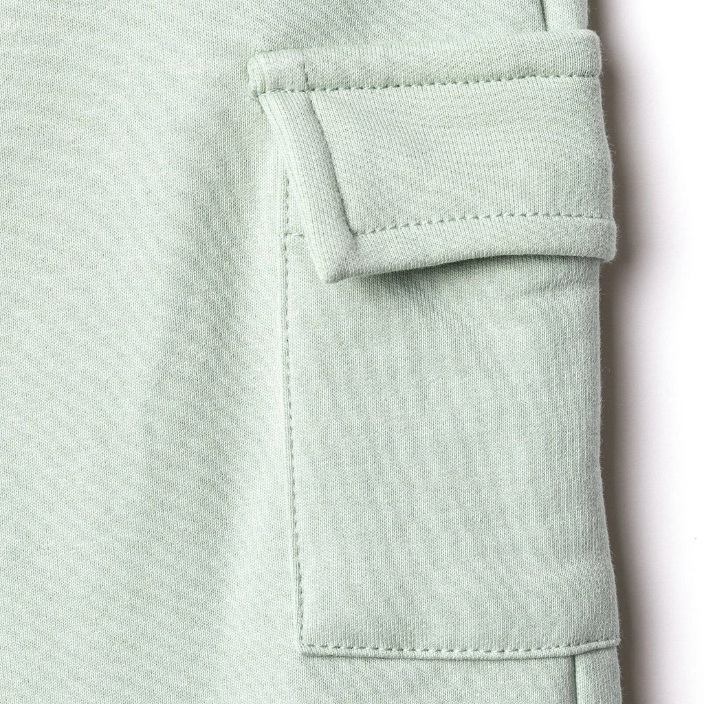 HelloBaby Boys Tracksuit Animal Crew Neck Long Leg Long Sleeve - Green
