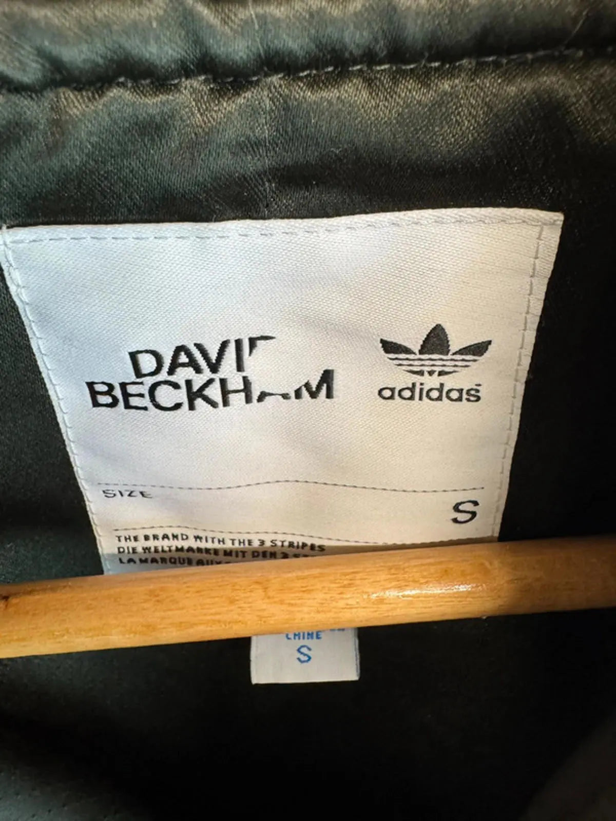 Vintage Adidas David Beckham bomber jacket designed by J.Bond