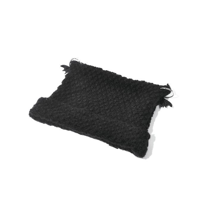 Dark In Love Mina Punk Metal Knit Hat – Cat Ear Gothic Winter Beanie