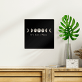 Just a Phase Wall Tile | Kate's Clothing Glossy White Wood Decor