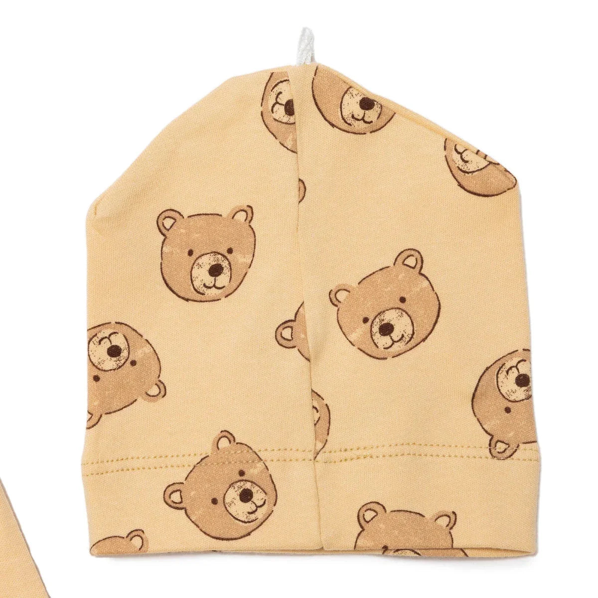 HelloBaby Boy Jumpsuit-Body-Hat - Beige