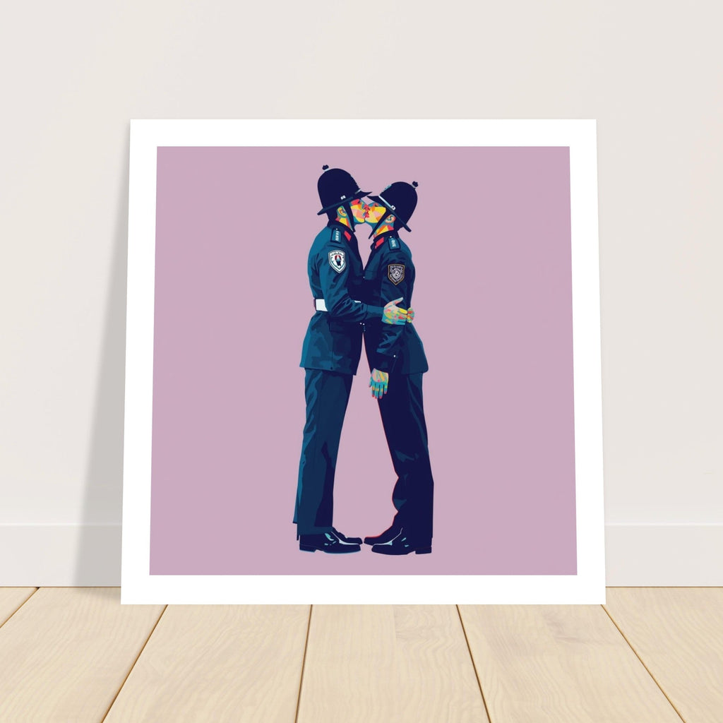 Bold Love Poster - Vibrant LGBTQ+ Pop Art Print - Perfect for Home Decor