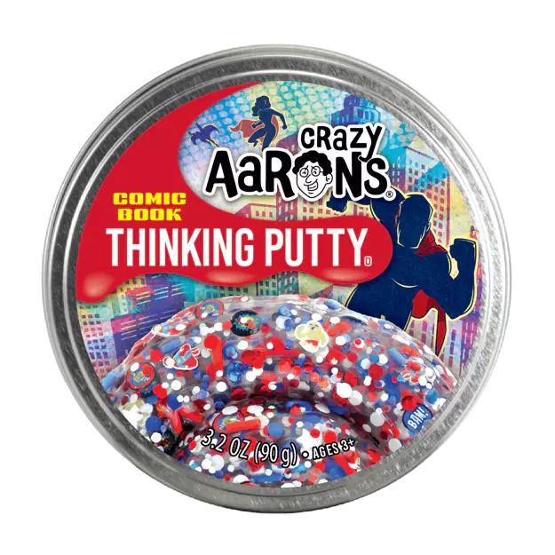 Snaps Comic Book Thinking Putty – Sensory Fidget Toy with Character Pieces