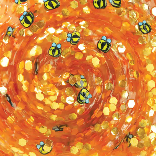 Snaps Honey Hive Thinking Putty – Gold Glitter Sensory Fidget Toy