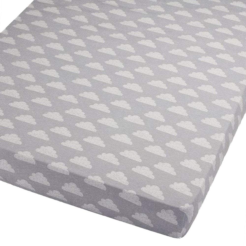 For Your Little One Spacesaver Cot Fitted Sheets - 100% Cotton (4 Pack)