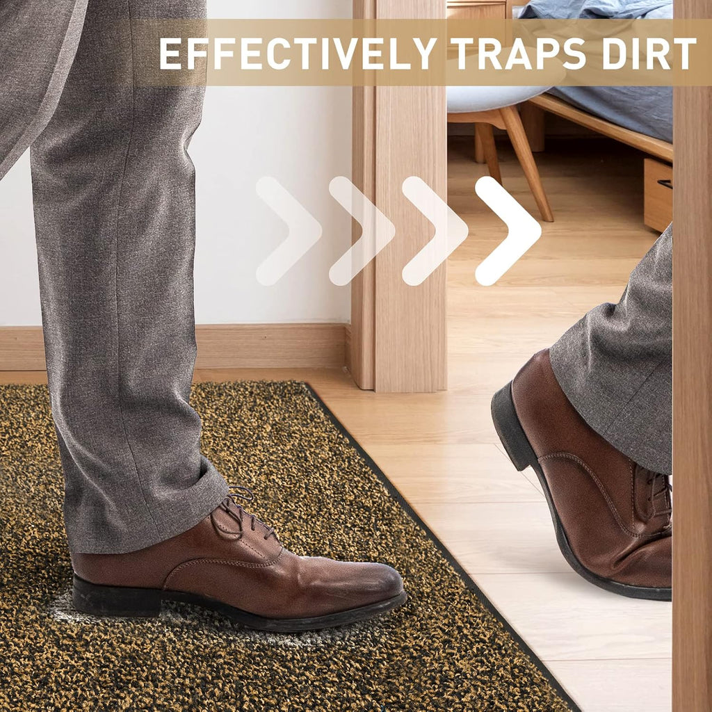 Mibao Heavy Duty Door Mat | 115x180cm Non-Slip Washable Dirt Trapper