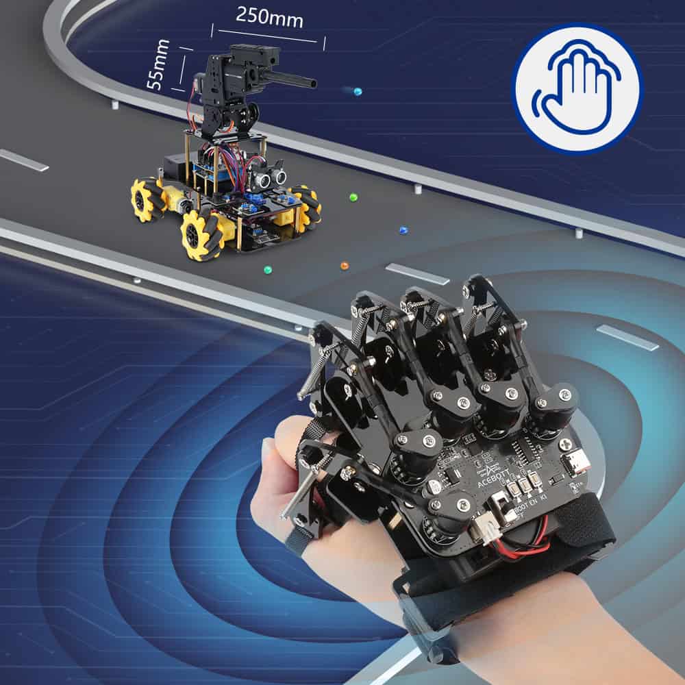 ACEBOTT ESP32 Motion-Sensing Glove + FREE Online course