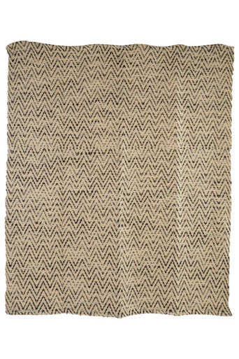 Orsina Bosie Grey Woven Chevron Throw – Modern Soft Cotton Sofa Blanket