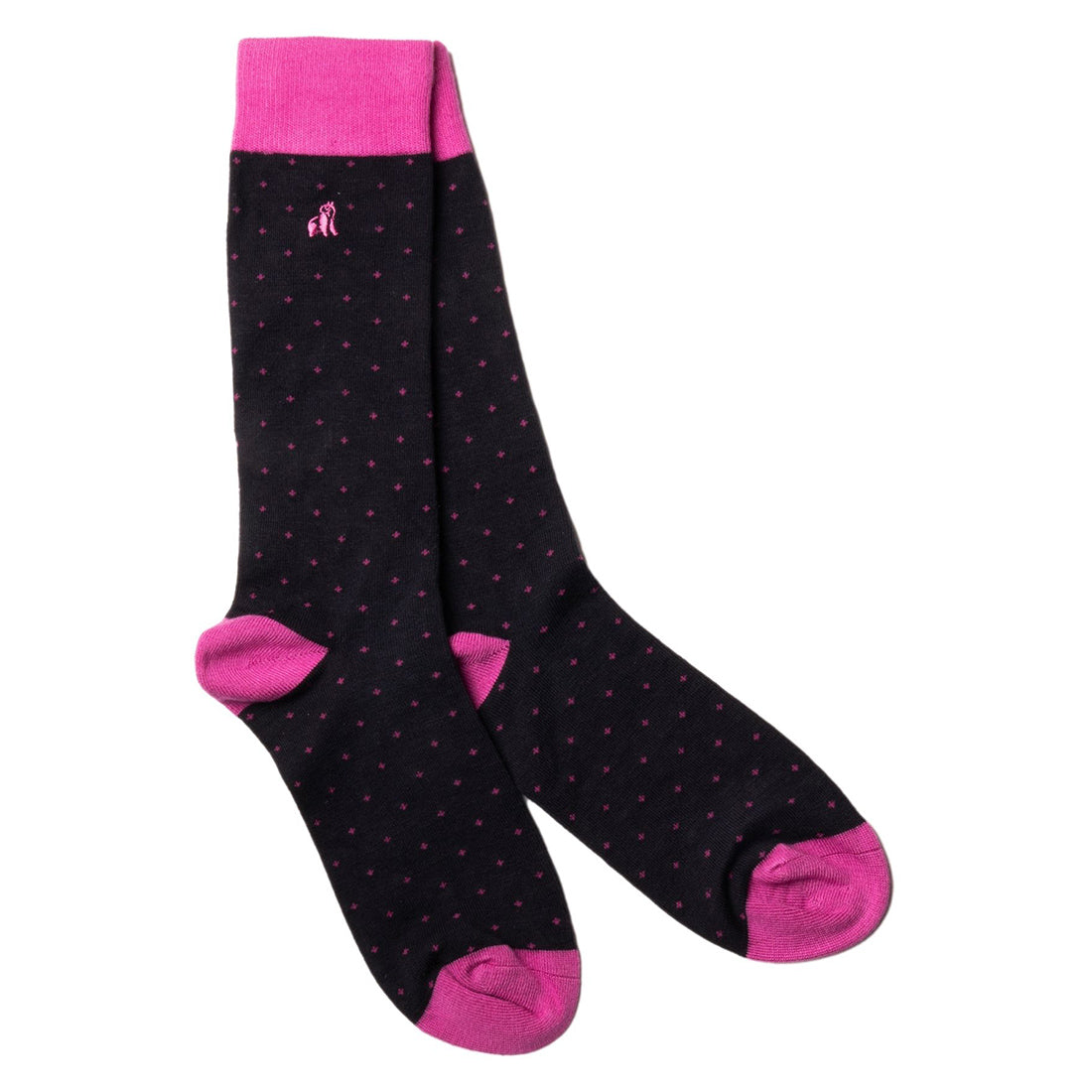 Swole Panda Bamboo Socks Bundle – 4 Pack Elephant & Flamingo Prints