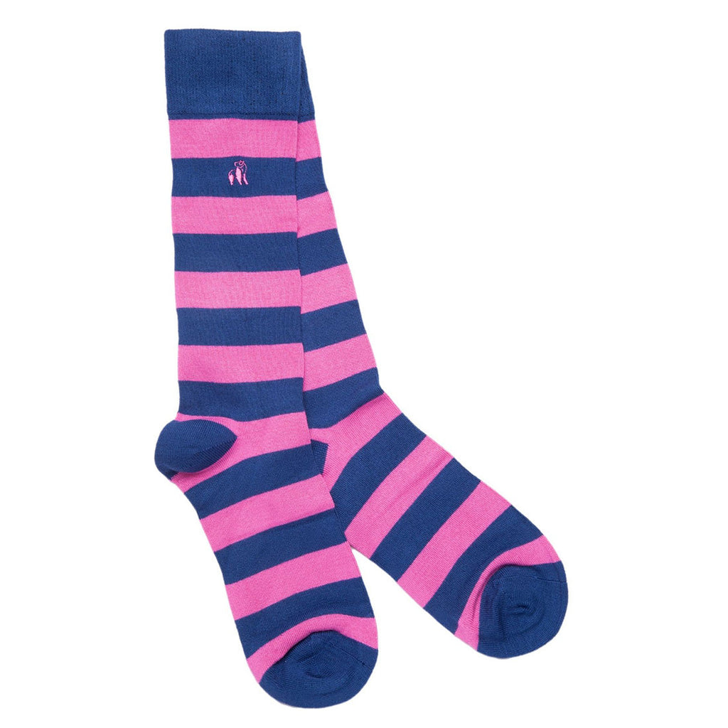 Swole Panda Bamboo Socks Bundle – 4 Pair Luxury Pride Stripe Set