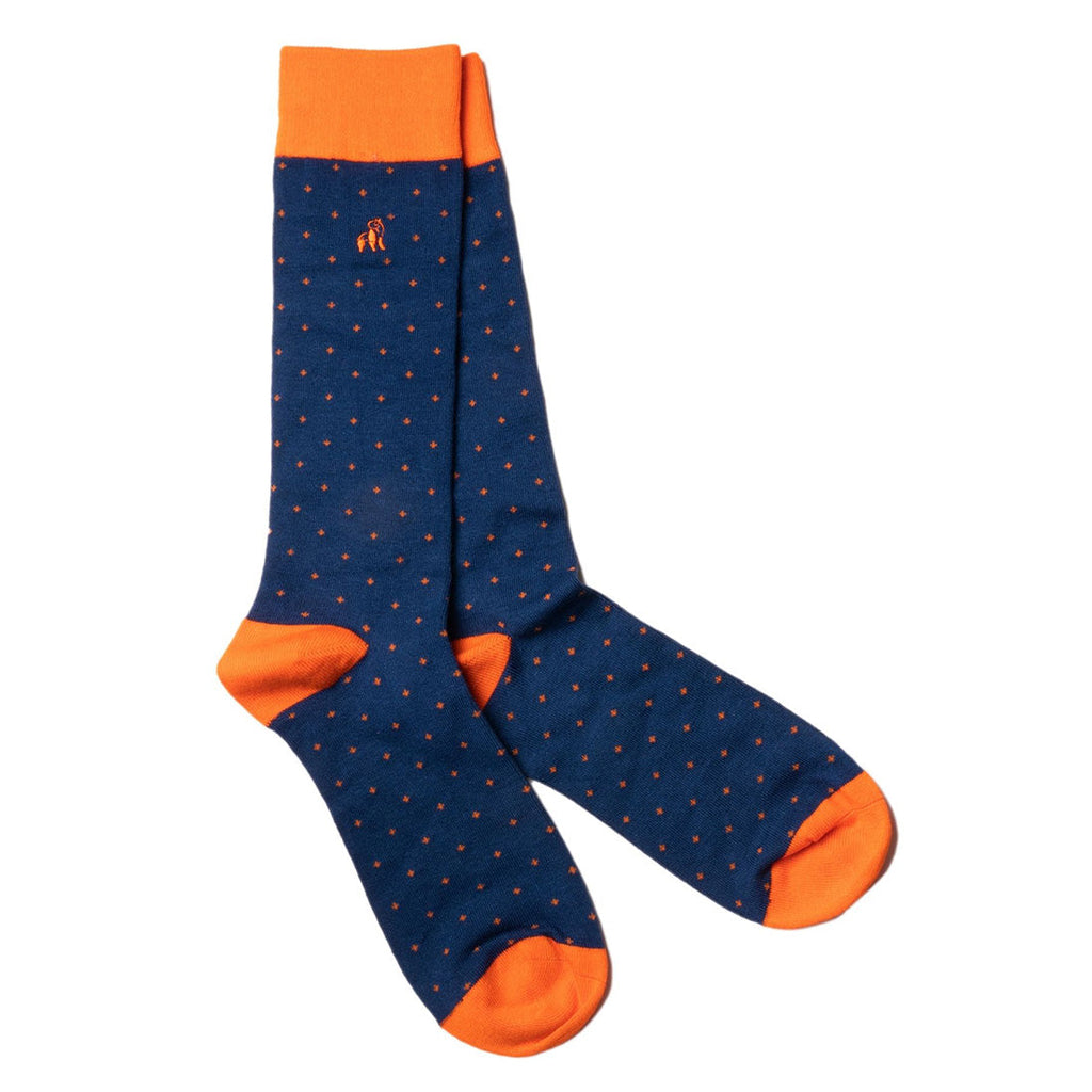 Swole Panda Bamboo Socks - Comfort Cuff Patterned Bundle - 4 Pairs