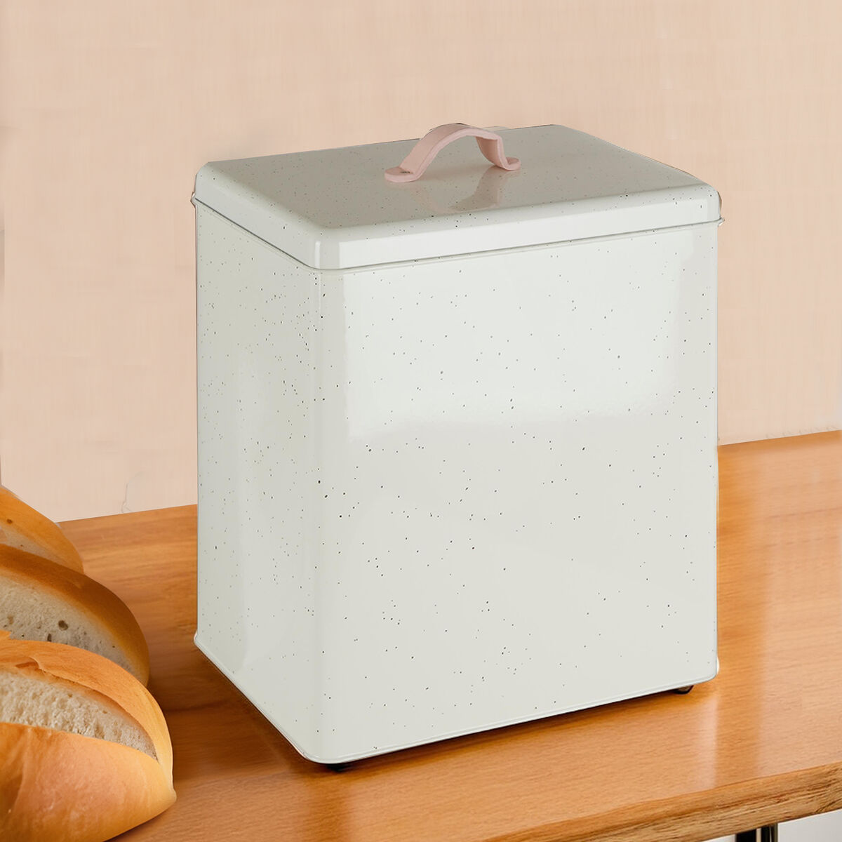 Orsina Sweet Heart Bread Bin – Speckled Farmhouse Kitchen Storage
