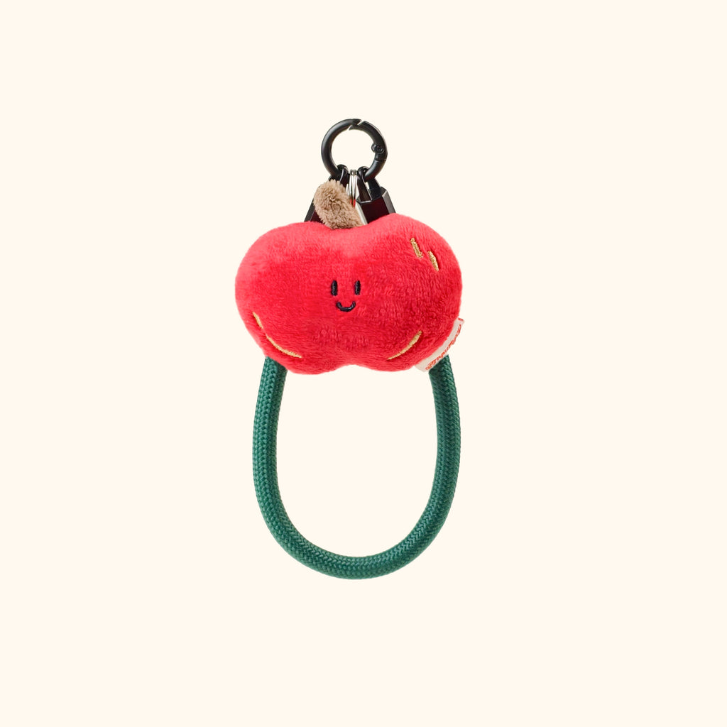 LuLuFun Studio Chestnut Plush Bag Charm – Soft Kawaii Keychain Toy