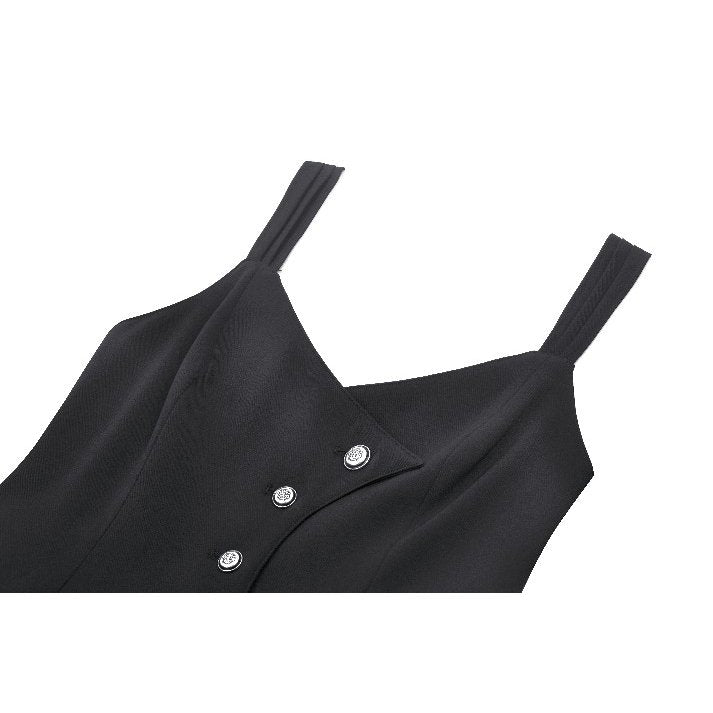 Dark in Love Vespertilio Bat Wing Vest – Black Gothic Waistcoat