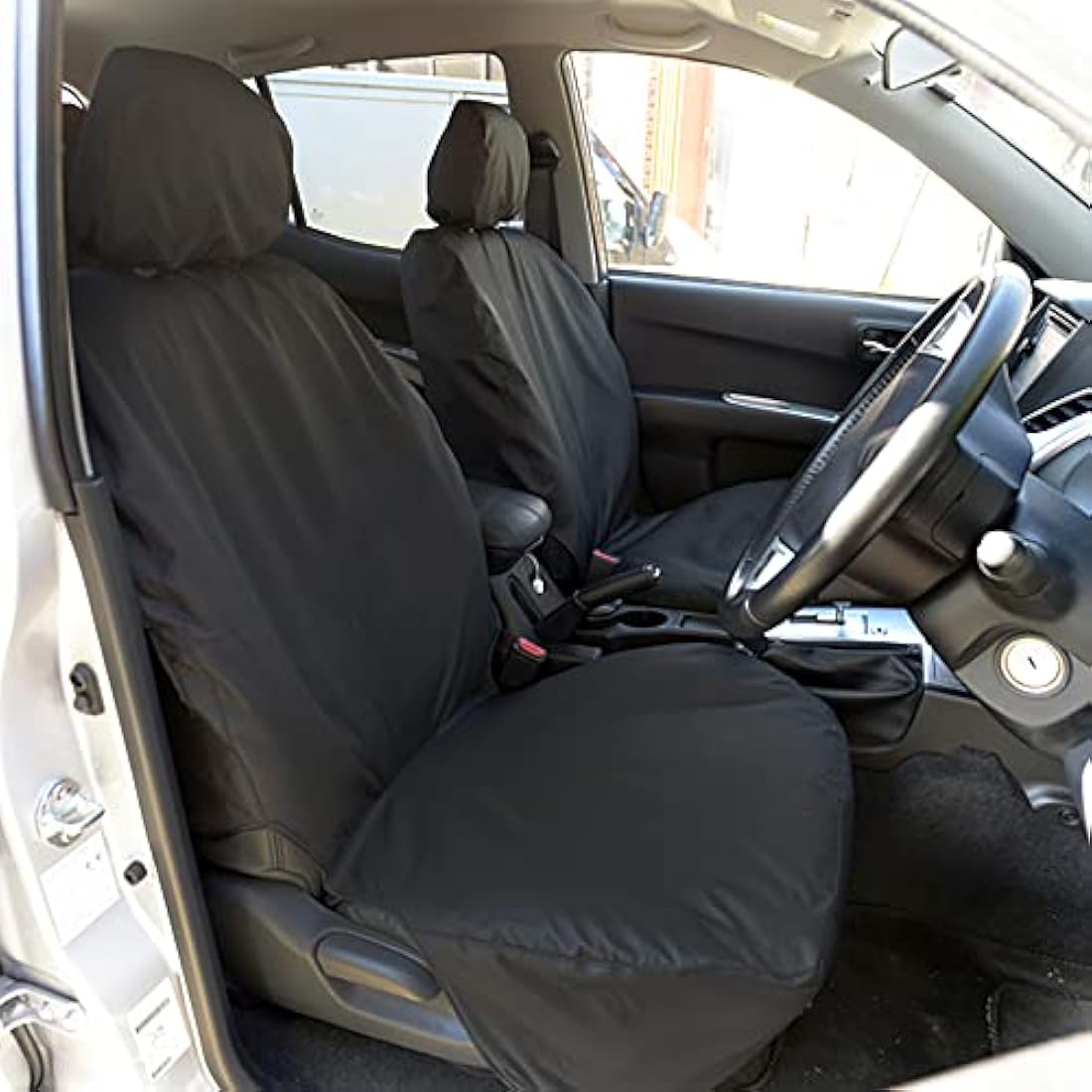 Mitsubishi L200 Trojan (2006-2015) Waterproof Tailored Seat Covers - Black