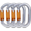 22KN Auto Locking Climbing Carabiner | 7075 Aluminum