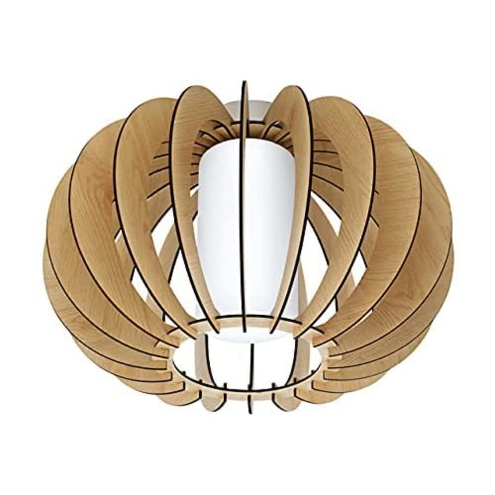 Eglo Stellato 1 Satin Nickel Wall & Ceiling Lamp - Modern E27 Light