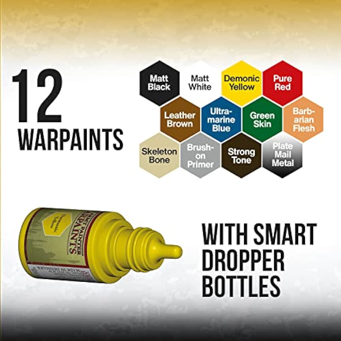 The Army Painter Hobby Tool Kit – 10 Acrylic Paints & Modeling Tools