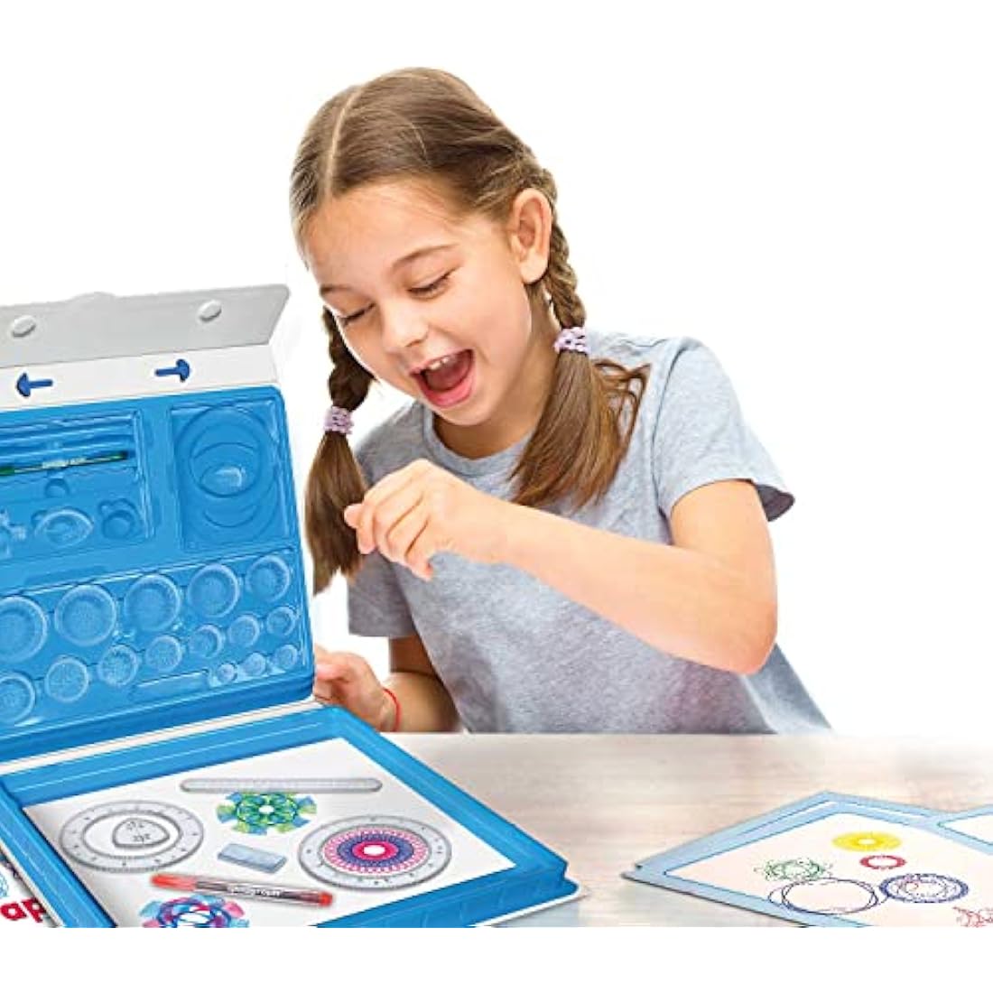 Spirograph Deluxe – Kit de Dessin Mandala et Jeu Créatif – 45 Pièces