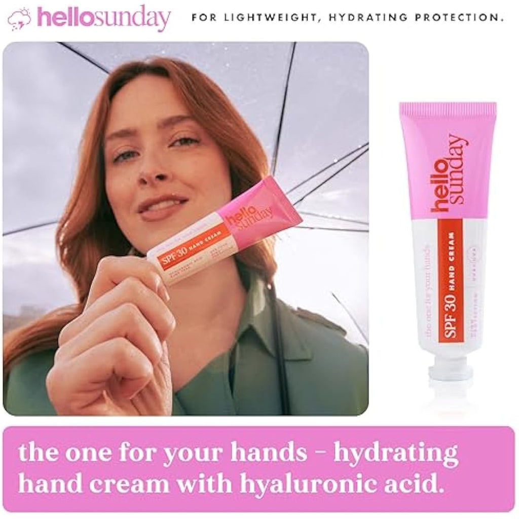 Hello Sunday Everyday Essentials SPF Kit - Face, Lip & Hand Protection