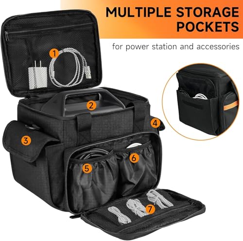 LEFOR·Z Portable Power Station Carrying Case – Waterproof Travel Bag
