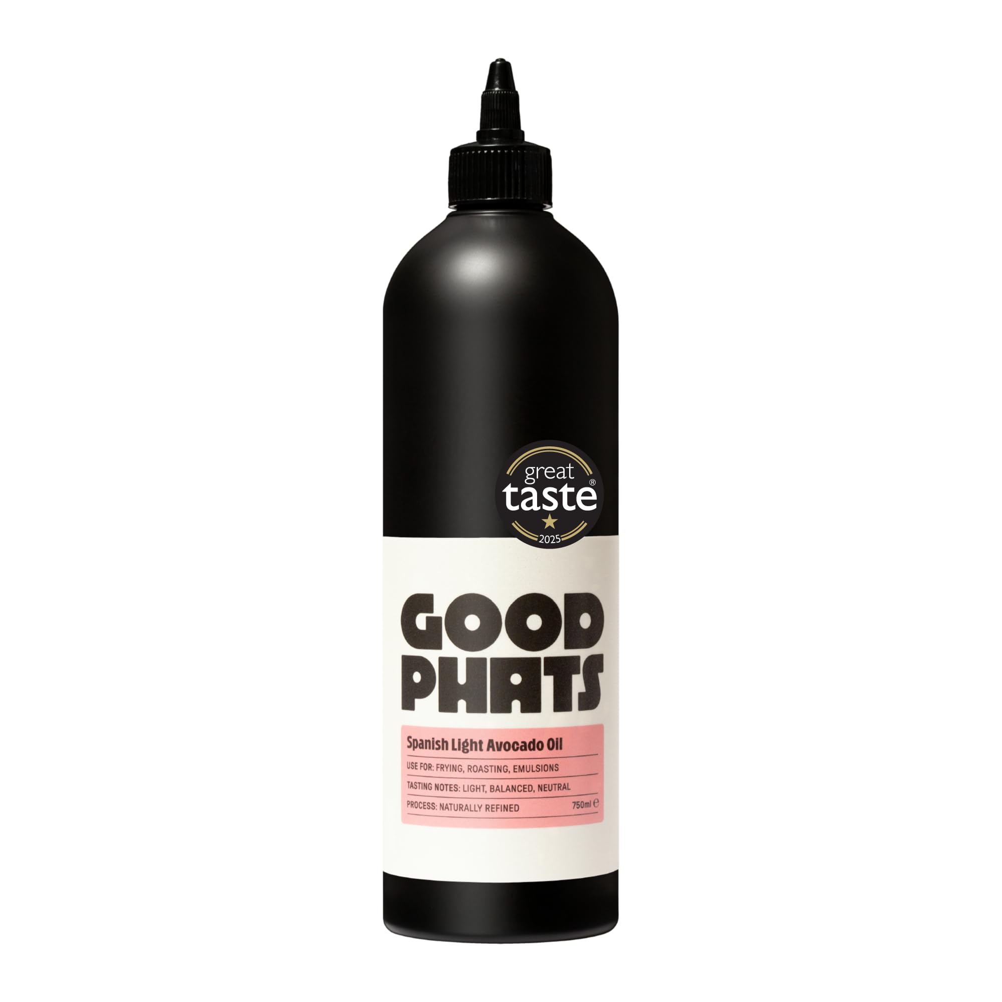 Good Phats Spanish Light Avocado Oil – 750ml Squeezy Cooking Bottle