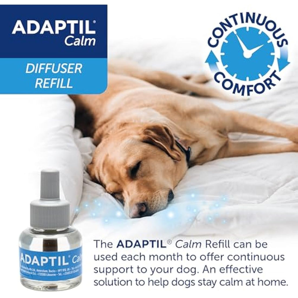 Adaptil Calm Home Diffuser 30-Day Refill | Dog Calming Pheromone Plug-In