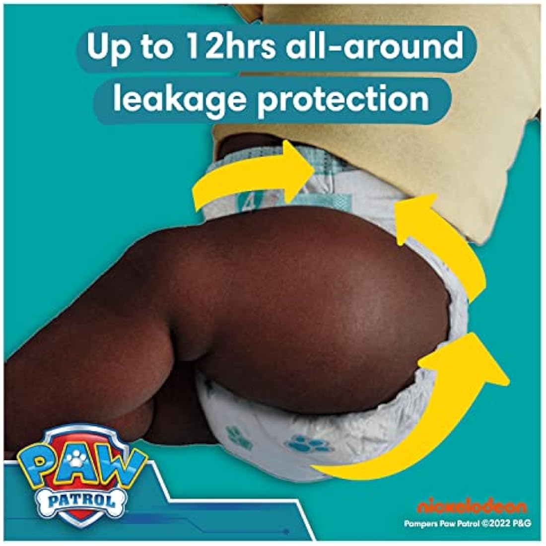 Pampers Baby-Dry Nappies Size 5 | Paw Patrol Edition – 186 Count