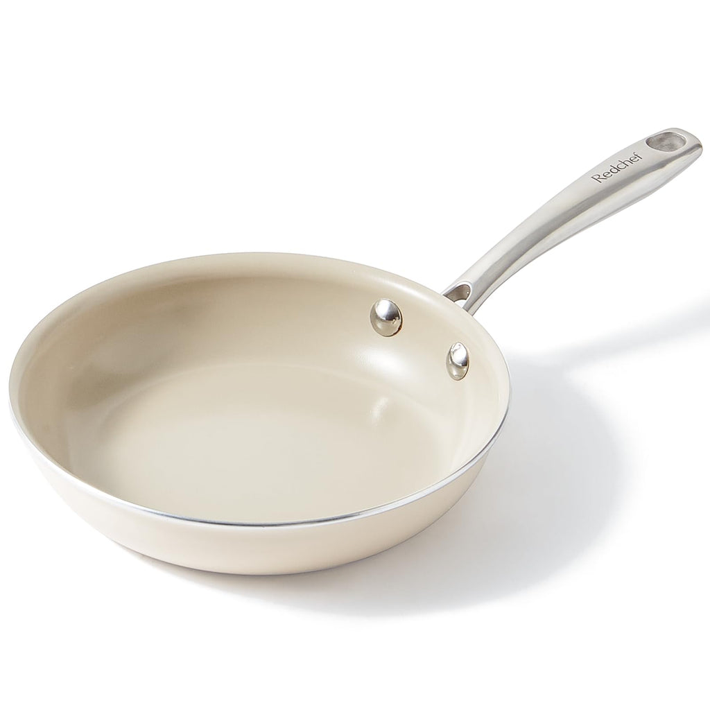 Redchef 8 Inch Ceramic Nonstick Frying Pan – Induction & Oven Safe Skillet