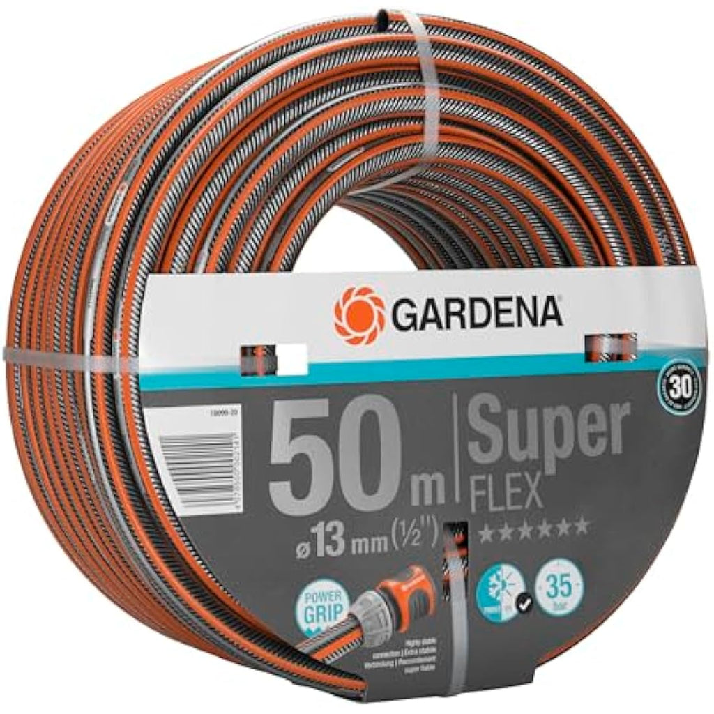 Gardena Premium Superflex Garden Hose | 13mm (1/2") 50m | 35 Bar