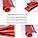 TEN-HIGH Red Silicone Rubber Sheet | 1000x1000mm Heat Resistant 3mm