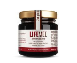 LifeMel Honey 120g – Natural Immune Support Raw Superfood Supplement