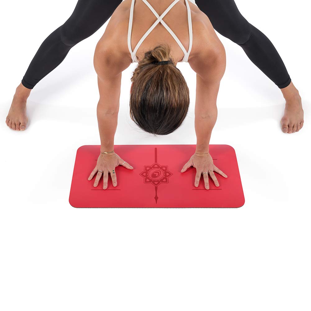 Liforme Yoga Pad – Non-Slip Eco-Friendly Knee & Elbow Mat with Bag