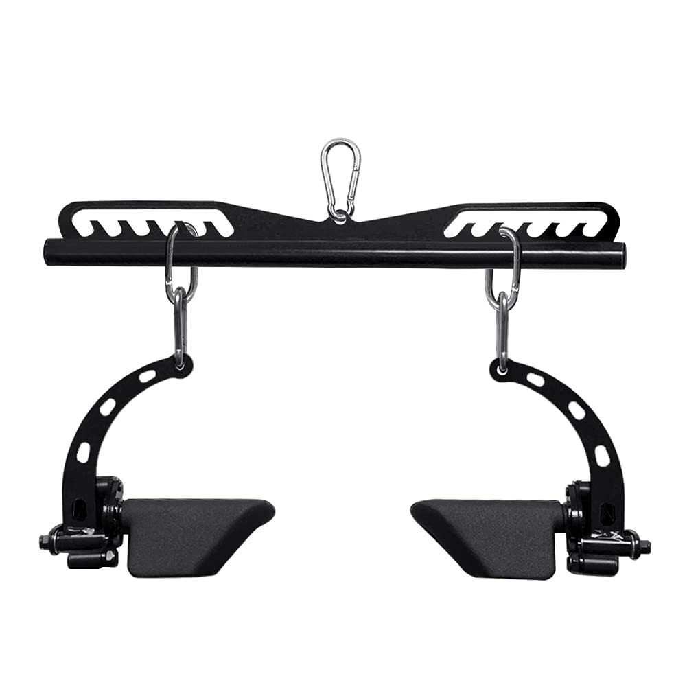SevnElk Steel Cable Machine Attachment Handles for Home Gym - Pair