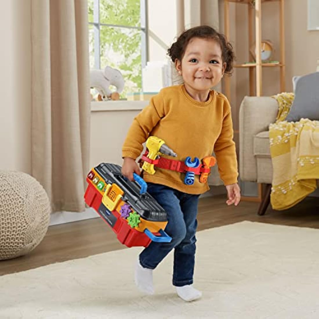 VTech Drill and Learn Toolbox Pro – Interactive Toddler Educational Toy