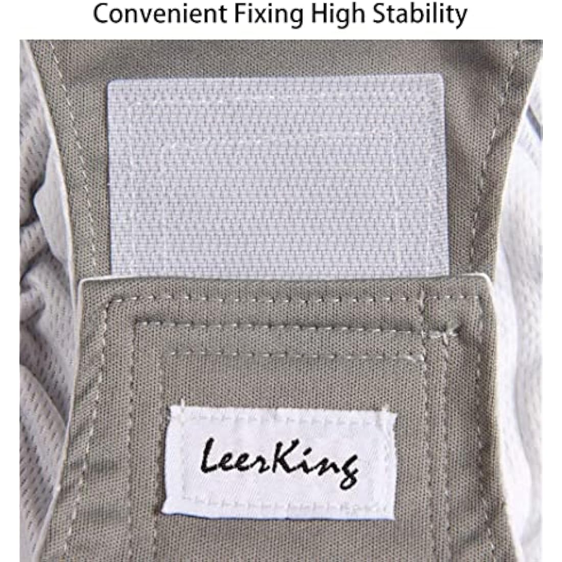 LeerKing Male Dog Belly Bands – Leakproof Reusable Diapers, 3 Pack, XXXL