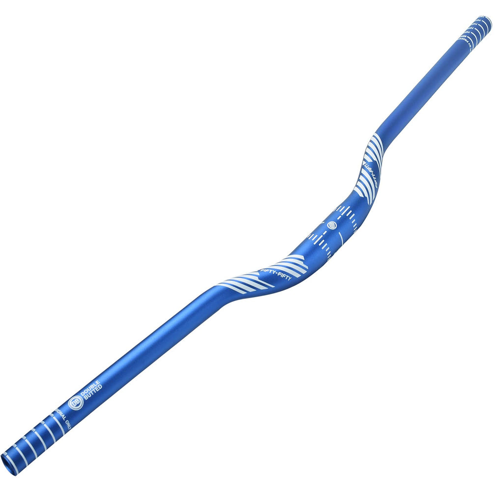FIFTY-FIFTY MTB Riser Handlebar | 780mm Aluminum Alloy 31.8mm Blue