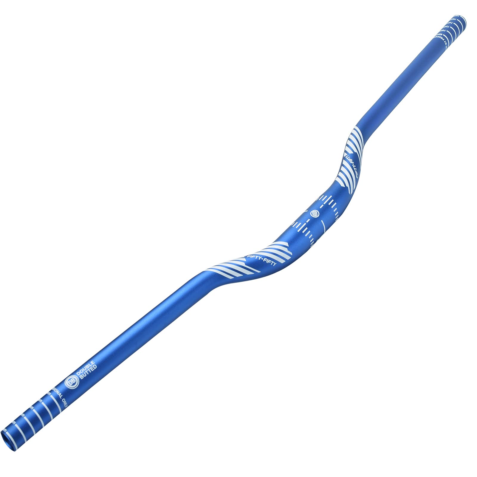 FIFTY-FIFTY MTB Riser Handlebar | 780mm Aluminum Alloy 31.8mm Blue