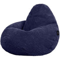 icon Dalton Kids Bean Bag Chair – Navy Blue Corduroy Gaming Seat