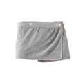 Sarini Men's Sauna Kilt | Quick-Drying Microfibre Bath Towel – Gray