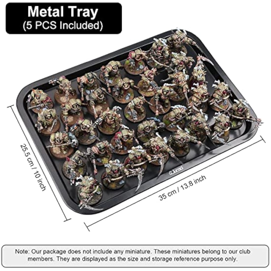 Jucoci Miniatures Storage Case | Large Wargaming Transport Organizer